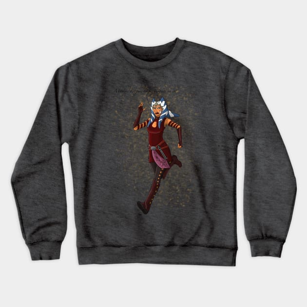 Master and Padawan Crewneck Sweatshirt by Art_livay